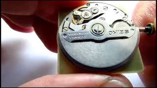 Seiko 5606A Movement Part [upl. by Ronaele]