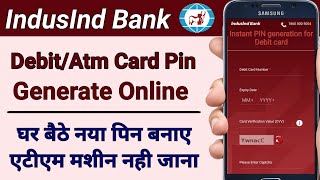 Generate IDBI Bank ATM PIN Online through Mobile Banking  Create IDBI Debit Card ATM PIN on Mobile [upl. by Nnad]