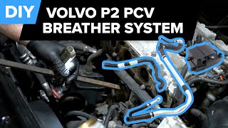 Volvo S60 PCV Breather System Replacement  Prevent Smog C70 S60 S80 V70 XC70 XC90 [upl. by Nnylaf]