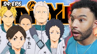 THE REMATCH I DIDNT EXPECT  Haikyuu Season 4 Episode 6 Reaction [upl. by Nomael]