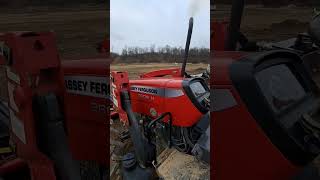 Massey Ferguson 2606 H cold start [upl. by Gawen]