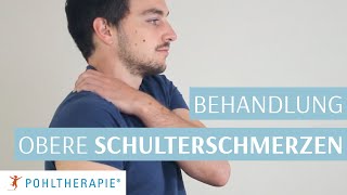 Schulterschmerzen Selbstbehandlung für Schmerzen oben an der Schulter [upl. by Batchelor70]