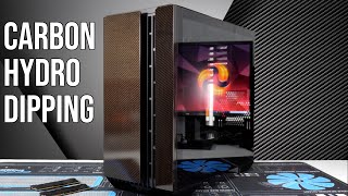 Carbon HYDRO DIPPING Seasonic SYNCRO Q704 Case [upl. by Farika]