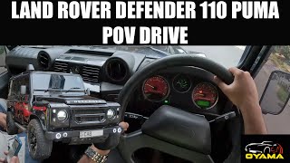 Land Rover Defender 110 POV Drive in Sri Lanka [upl. by Uchida484]