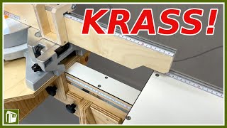 DIESES Maßsystem ist GENIAL Kappsägenstation selber bauen [upl. by Herculie]