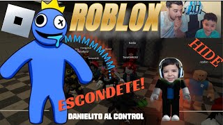 BLUE NOS BUSCA EN ROBLOX Danielito al Control [upl. by Tound]