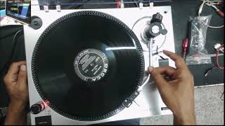 CROSLEY C100 turntable skipping and clicking noise [upl. by Gilder]