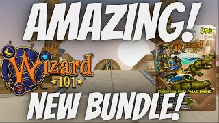 AMAZING BUNDLE Wizard101 Krokotopia River Palace Bundle [upl. by Shere]