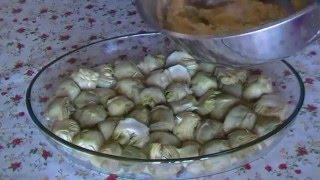 ricette della tradizioneTORTIERA DI CARCIOFI E PATATE GRATINATI [upl. by Nosde]