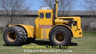 Early Wagner Four Wheel Drive Tractors  Classic Tractor Fever [upl. by Lisk]