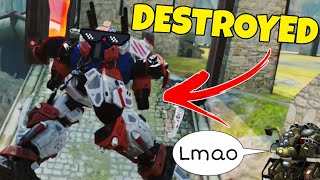 🔥All Titans Funny Ragdolls after Titan Slayer  Titan Death Animations  War robots  Mighty spector [upl. by Ardehs]