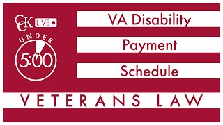 VA Disability Pay Dates 2023 VA Payment Schedule [upl. by Alyakem]