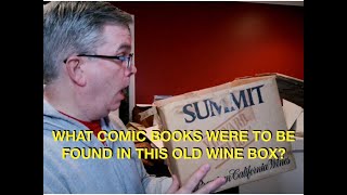 What Comic Books Did I Find in This Old Box of Wine [upl. by Anawt]