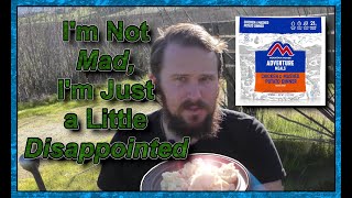 Mountain House Chicken and Mashed Potatoes Dinner Backpacking Meal Review [upl. by Gloriane]