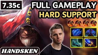 10600 AVG MMR  Handsken WARLOCK Hard Support Gameplay 22 ASSISTS  Dota 2 Full Match Gameplay [upl. by Navaj]