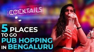 5 Pubs To Check Out In Bengaluru  Curly Tales [upl. by Suciram457]