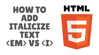 Two ways to italicize text in HTML  Code Academy [upl. by Notelrac589]