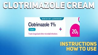 Clotrimazole cream how to use Mechanism of action Uses Dosage Side Effects [upl. by Hewitt]