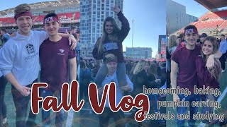 fall fun  university vlog [upl. by Hound]