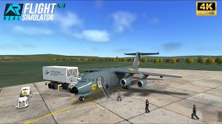 Bae Systems 146300 Departure From Avram Lancu To Arrival Innsbruck Full Flight  Real Flight Sim [upl. by Margo]