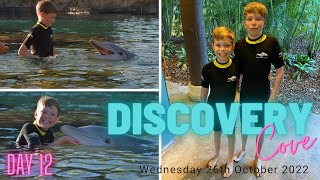 Discovery Cove  Dolphin Swim  Underwater SeaVenture  Day 12 [upl. by Allac]