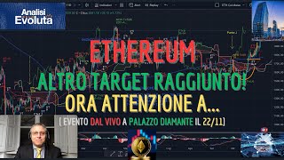 ETHEREUM  Analisi Evoluta del 131123  Altro target raggiunto Ora attenzione a [upl. by Malha]