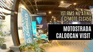 MotoStrada Caloocan Visit  CFMOTO CLC450 [upl. by Eatnahs927]