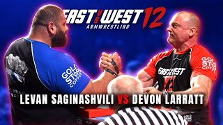 DEVON LARRATT vs LEVAN SAGİNASHVİLİ  EAST VS WEST 12 World Title Match official video [upl. by Maximo]