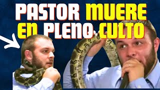 Falso PASTOR PIERDE VIDA EN PLENO CULTO tras provocar a SERPIENTE [upl. by Rumpf]