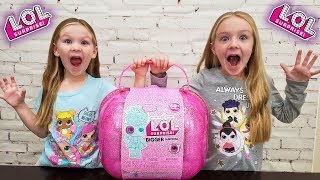 Opening LOL Bigger Surprise Toy Unboxing Full of Mystery Packs [upl. by Aikyt162]