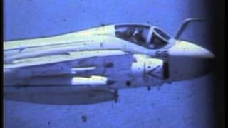 A3 Skywarrior USS Kitty Hawk 1972 Part 4 No Sound [upl. by Nagaer327]