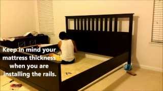 Assembling an IKEA HEMNES Bed [upl. by Mashe76]