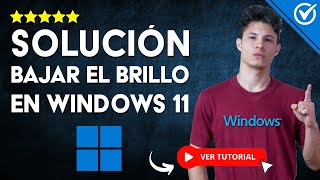 Solución si NO PUEDO BAJAR el BRILLO de mi LAPTOP en Windows 11  💻​​ Arreglar el Problema ​​🔆​ [upl. by Gaut826]