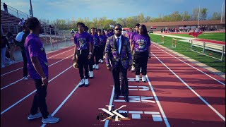 Trotwood Madison High School  Field Show  the 2023 TM4 Mardi Gras Battle of the Bands [upl. by Aynotak]