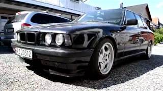 BMW E34 M5 WHEELS ON MY DAILYDRIFTER 525  FIX [upl. by Eidna667]