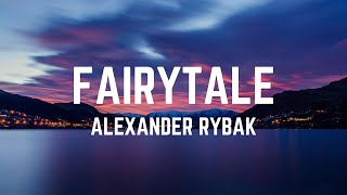 Alexander Rybak  Fairytale Lyrics [upl. by Nagiem]