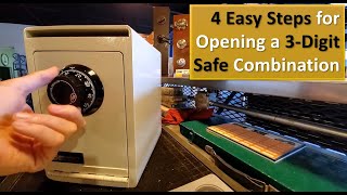 460 Master Lock Digital Safe model X125ML Picked Open [upl. by Angelia]