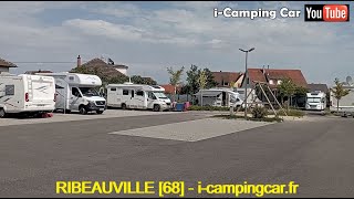 Aire Camping Cars  RIBEAUVILLE 68  Haut Rhin [upl. by Mirilla876]