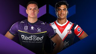 NRL 2024  Storm v Roosters Round 20  Match Preview [upl. by Banebrudge807]