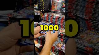 HIT RATES FROM OPENING 1000 STELLAR CROWN PACKS shorts pokemon pokemontcg pokemoncards [upl. by Pugh843]