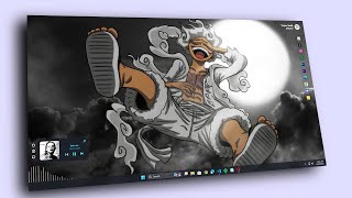 Give Your Desktop a New Look Today with One Piece Theme [upl. by Nimajaneb]