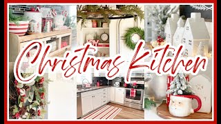 CHRISTMAS KITCHEN DECOR 2021  CHRISTMAS DECORATE WITH ME [upl. by Corabelle797]