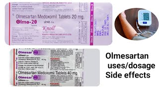 Olmo 20  olmesartan medoxomil tablet up in hindi [upl. by Alhahs]