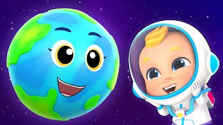 Planet Song a Preschool Nursery Rhyme for Kids and Learn About The Solar System [upl. by Ranchod]