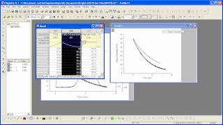 Graphing Origin Creating a Graph Part 1  Add Data using DragnDrop [upl. by O'Brien67]