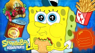 Tastiest Foods in Bikini Bottom 😋  15 Minute Compilation  SpongeBob [upl. by Zales]