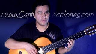 Como tocar para siempre de Vicente Fernandez en el requinto paso a paso [upl. by Erdreid]