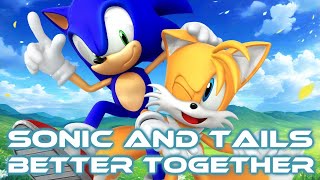 Sonic amp Tails  Better Together With Lyrics [upl. by Twelve]