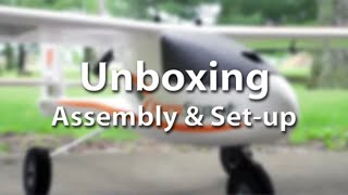 Unboxing and Assembly  HobbyZone® AeroScout™ S and S 2 11m [upl. by Brothers511]