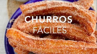 CÓMO HACER CHURROS muy deliciosos  Recetas fáciles Pizca de Sabor [upl. by Osicnarf]